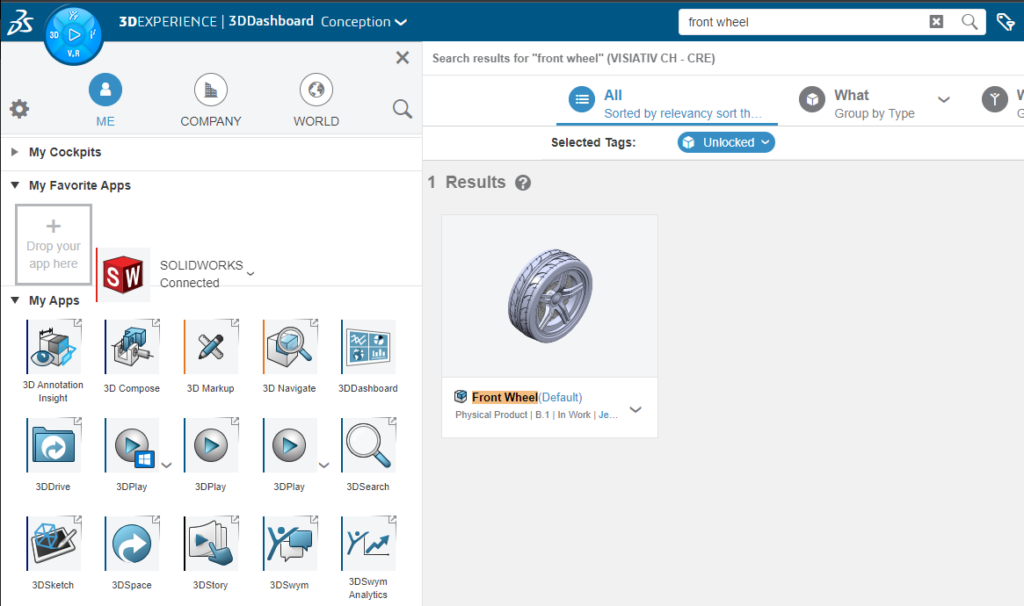 Eine SOLIDWORKS-Datei schneller auf der 3DEXPERIENCE Plattform öffnen